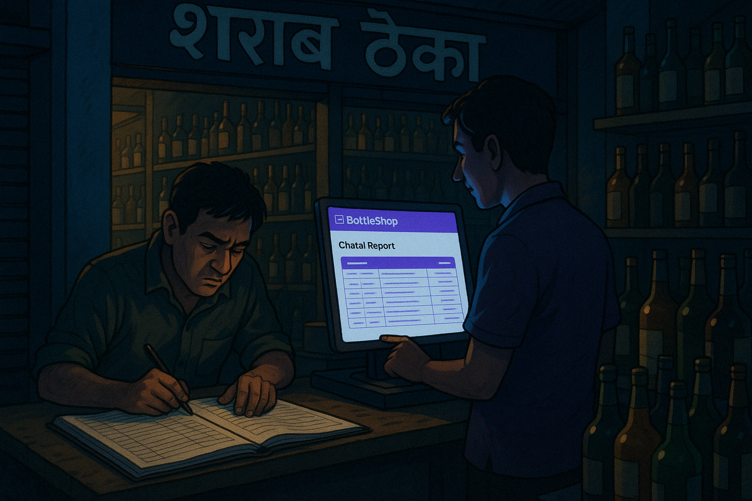 Say Goodbye to Manual Chatai Work: How Gurgaon & Faridabad Liquor Shops Are Digitising Daily Registers