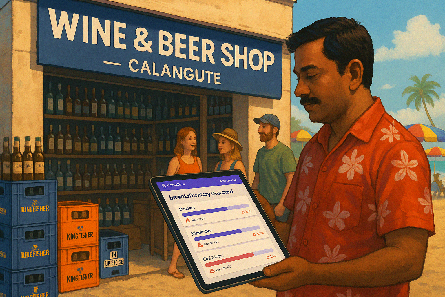 Running a Liquor Store in Goa? Here’s How to Handle Tourist Rush Without Stockouts