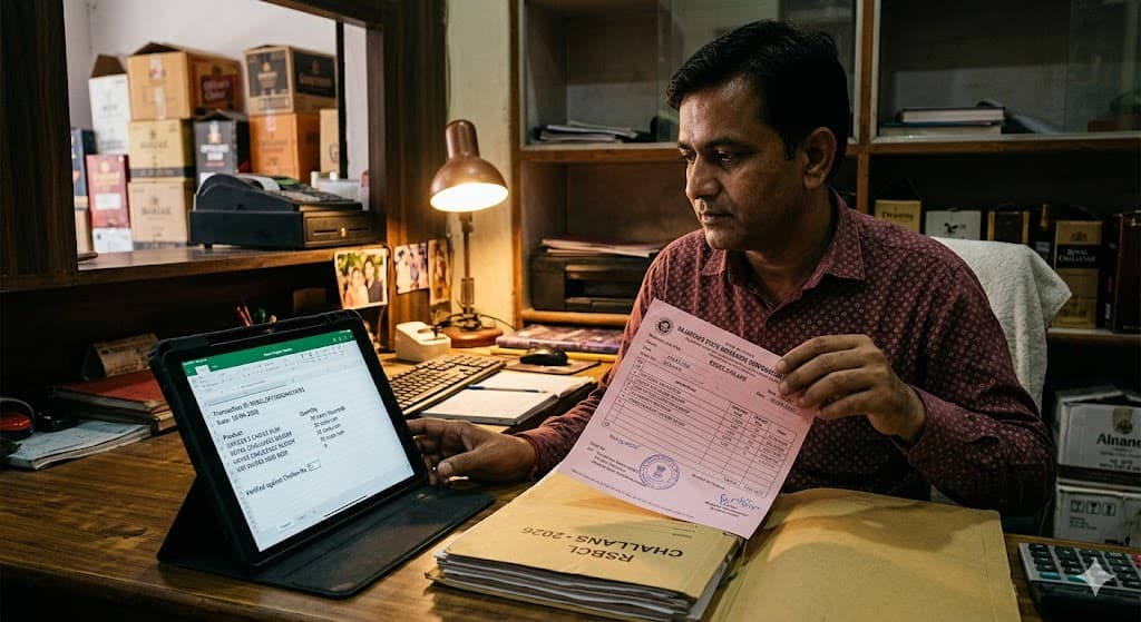 Rajasthan Wine Shop Compliance in 2026: What Every Licensee Must File Every Month