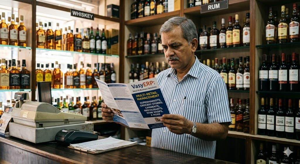 VasyERP Wine Shop Software: Honest Review for Indian Liquor Retailers (2026)