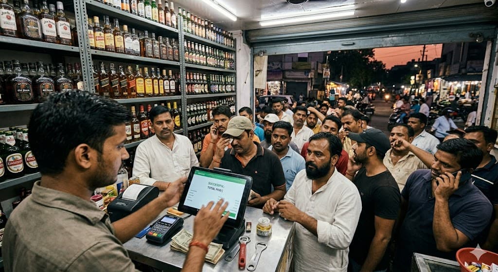 Rush Hour Billing in Wine Shops: How to Serve More Customers Between 6-10 PM (2026)