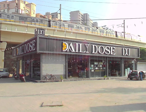 Billing counter with POS and receipt printer